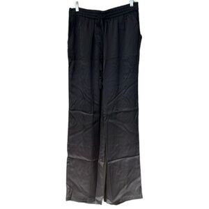 Badgley Mischka Black Ombre Silk Pull On Pants Size M
